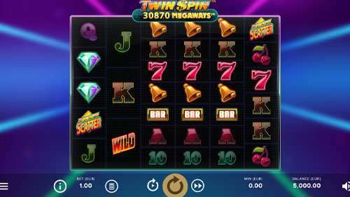 Twin Spin Megaways Slot Grid